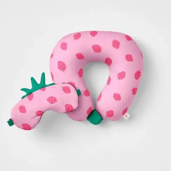 Kids' Neck Pillow and Eye mask Set Dino - Cat & Jack&trade; image {4}