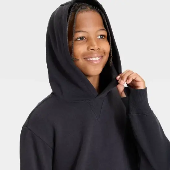 Boys' Active Comfort Fleece Hoodie Sweatshirt - All In Motion&trade; image {2}