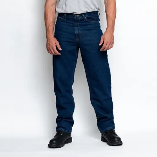 Full Blue Men's Big & Tall 5-Pocket Relaxed Fit Jean image {3}