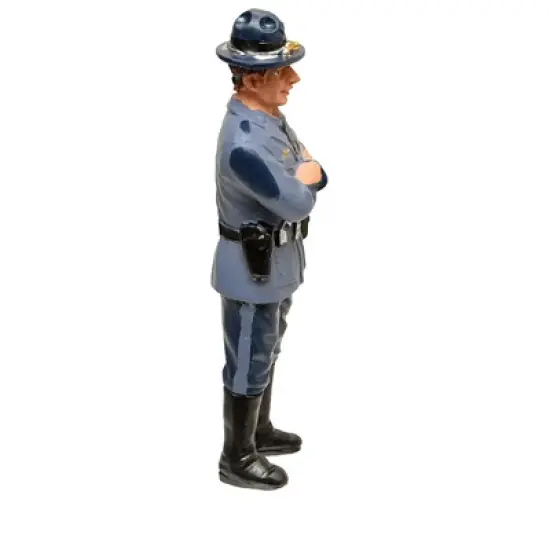 State Trooper Tim Figure For 1:18 Diecast Model Cars by American Diorama image {2}