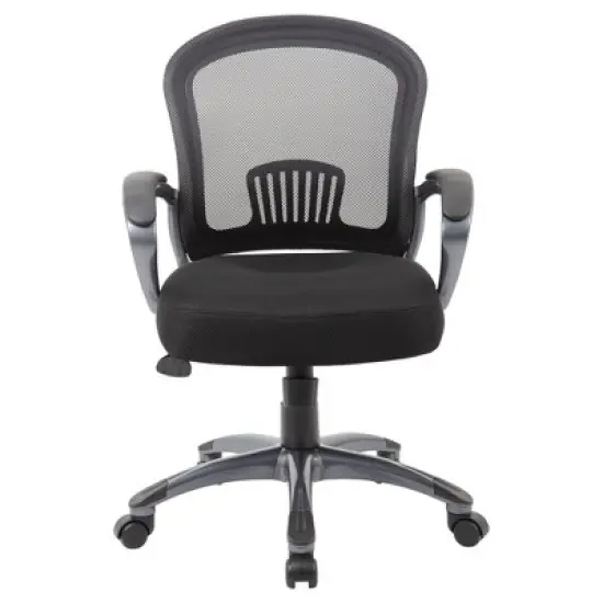 Ergonomic Mesh Task Chair Black - Boss image {1}
