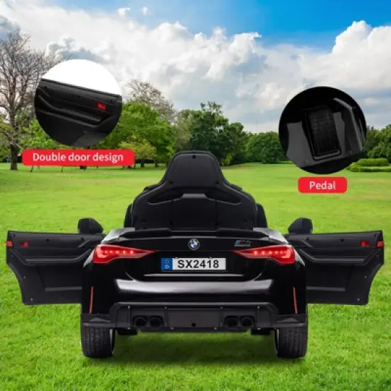 12V Electric Vehicles, Kids Ride On Car, Powered Riding On with Remote Control,3 Speed,Led Light,Suspension System,3 Speeds, for Boys and Girls image {4}