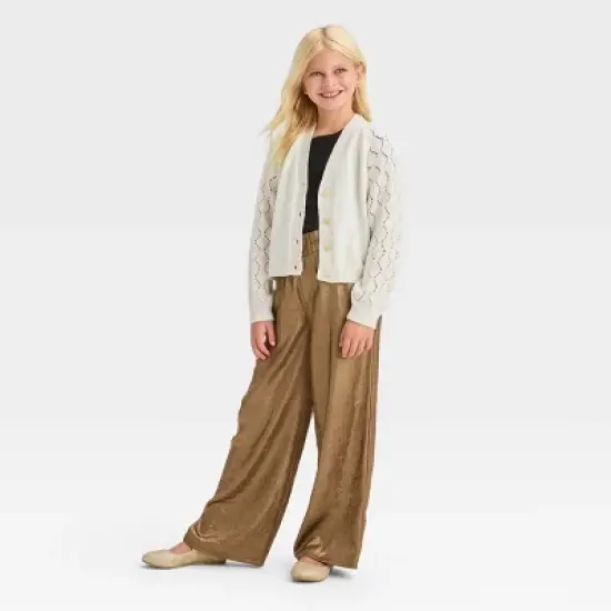 Girls' Long Sleeve Button-Down Cardigan - Cat & Jack&trade; image {2}