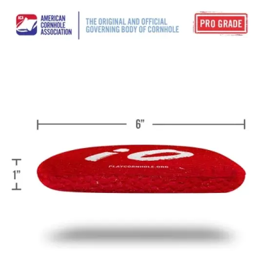 Gameday Ohio Synergy Pro Red Cornhole Bags (Set of 4) image {3}