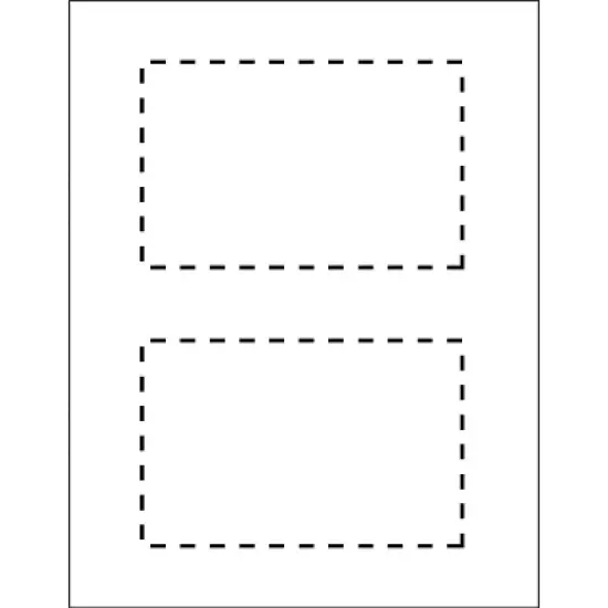 Avery Postcards Color Laser Printing 4 x 6 Uncoated White 2 Cards/Sheet 80/Box 5889 image {6}