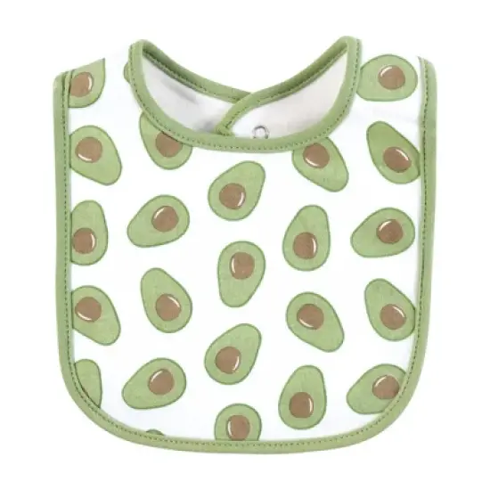 Hudson Baby Infant Boy Cotton Bibs, Taco Tuesday, One Size image {3}