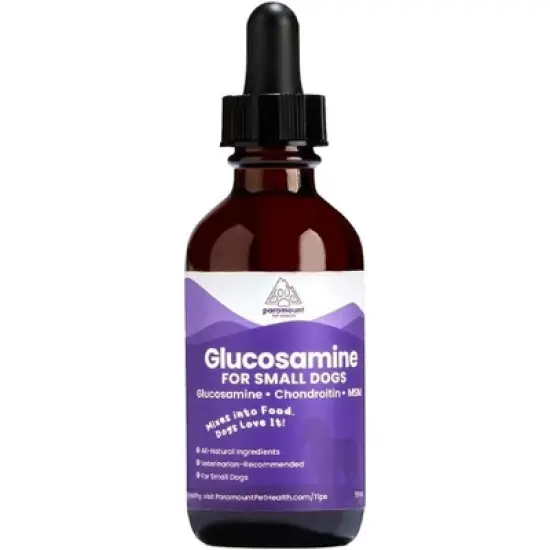 Liquid Glucosamine for Small Dogs, 260mg Glucosamine Liquid for Joint Supplement Mobility & Comfort, Easy-to-Use Liquid MSM & Chondroitin, 2 oz image {7}