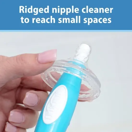 Dr. Brown's Soft Touch No Scratch Baby Bottle Cleaning Brush - 2pk image {3}