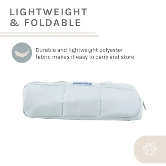 Teddy 14.5'' Dog & Cat Carrier Bag in Light Blue image {2}