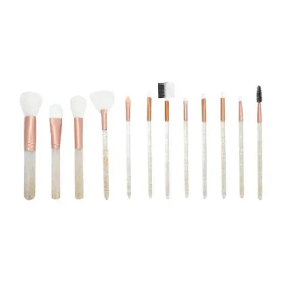 Unique Bargains Bucket Makeup Brush Set 12 Pcs image {7}