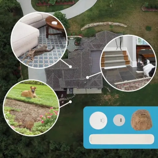 PetSafe Pawz Away Adjustable Pet Barrier Extra Receiver Collar - Beige image {6}