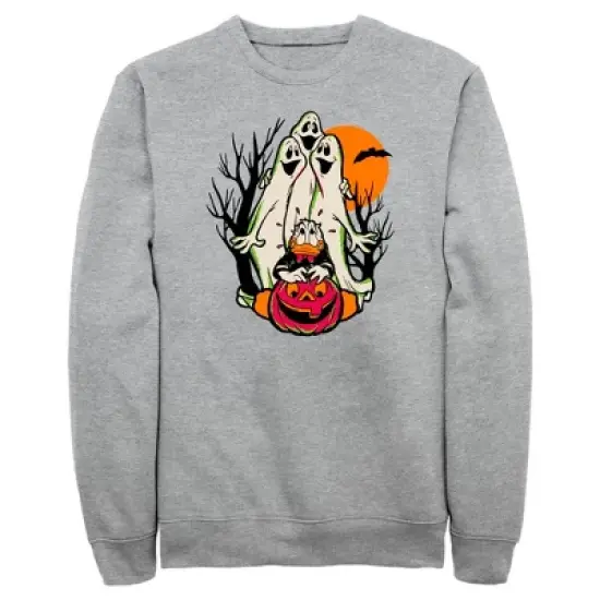 Men's Mickey & Friends Halloween Donald Duck Ghosts Sweatshirt image {3}