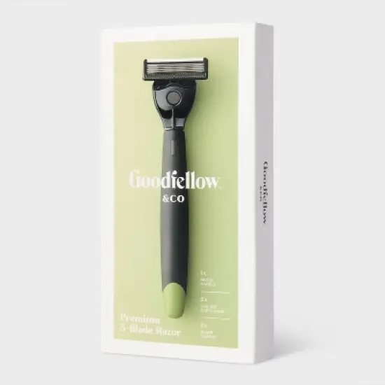 5-Blade Razor with 2 Carts - Goodfellow & Co&trade; image {3}