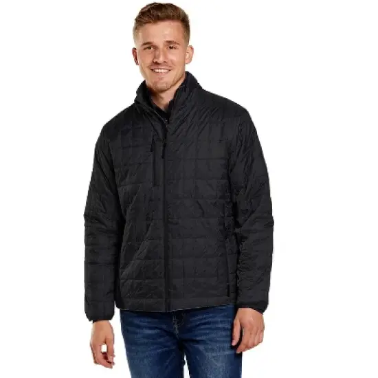 Storm Creek Men's Traveler Travelpack Quilted Jacket | Black image {4}