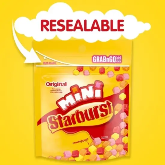 Starburst Original Chewy Mini Grab N Go Candy - 8oz image {3}