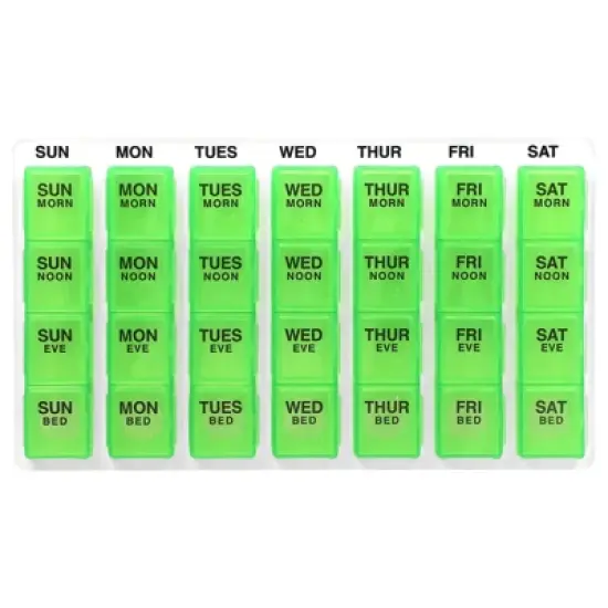 Ezy Dose One Day At A Time Planner Pill Box Medium, CASE OF 6 image {2}