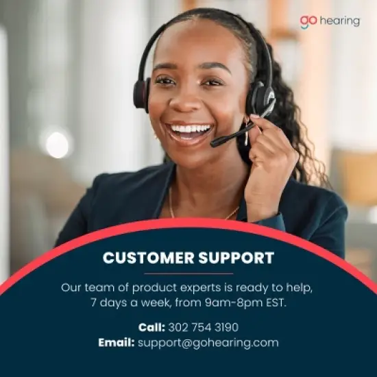 Go Prime Digital OTC Hearing Aids for Seniors and Adults, In-the-Ear Rechargeable Hearing Aids Includes Rechargeable Hearing Aid Case (Black) image {13}