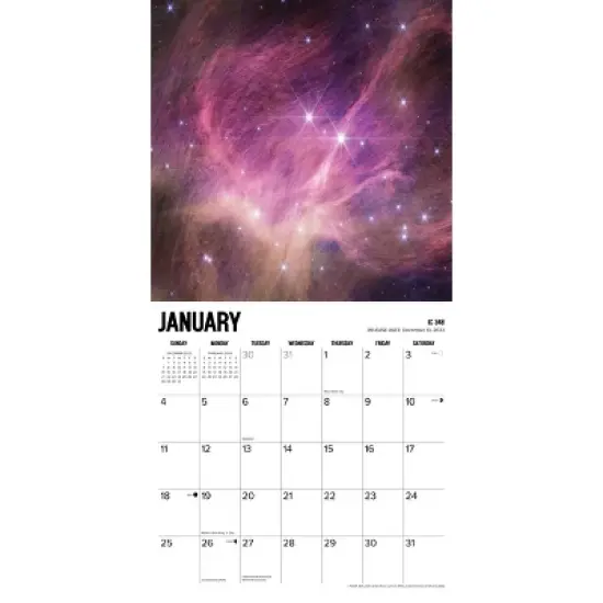 Willow Creek Press 2026 James Webb Space Telescope Wall Calendar image {2}