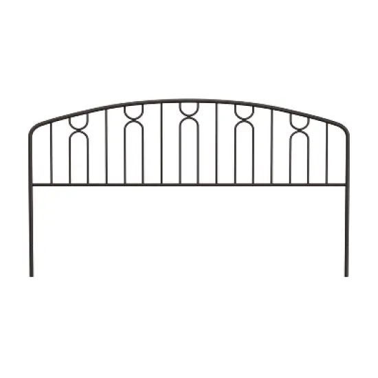 King Riverbrooke Metal Arch Scallop Headboard Bronze - Hillsdale Furniture image {5}