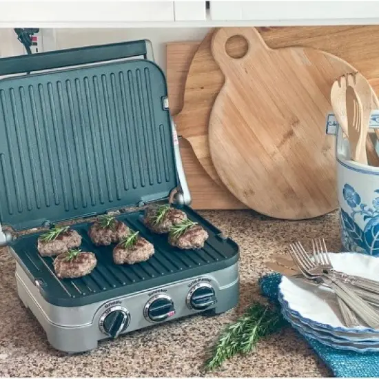 Cuisinart Griddler - Stainless Steel - GR-4NP1 image {10}