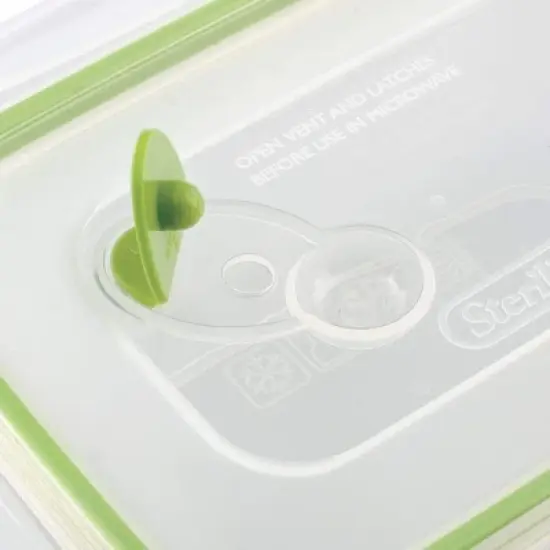Sterilite 3.1 Cup Rectangle Ultra-Seal Food Storage Container, Green image {2}