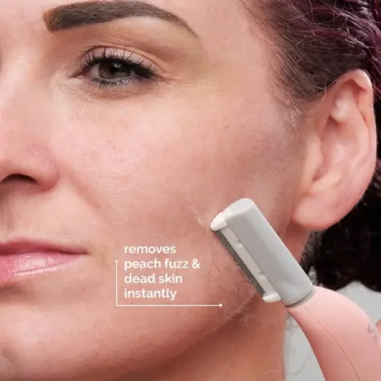 Spa Sciences SIMA Deluxe Sonic Dermaplaning Tool for Exfoliation & Peach Fuzz Removal image {1}