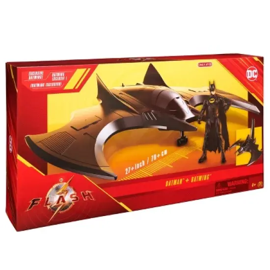 DC Comics The Flash Batwing and Batman Action Figure image {8}