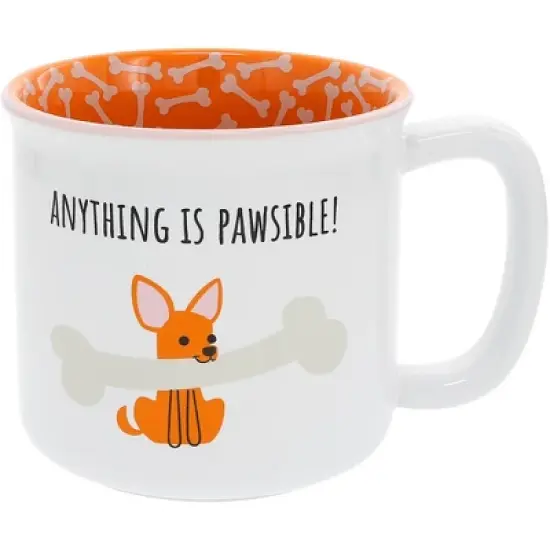 Pavilion Gift Company - Pawsible - 18 oz Mug - Drinkware image {7}