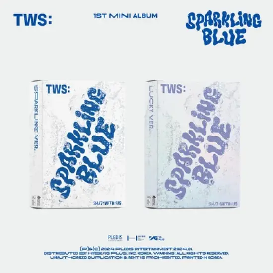 TWS - TWS 1st Mini Album 'Sparkling Blue' (Sparkling Ver.) (CD) image {1}