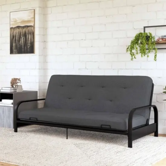 Full 6" Braga Bonnell Coil Microfiber Futon Mattress - Signature Sleep  image {1}