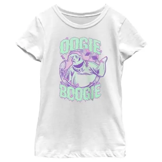Girl's The Nightmare Before Christmas Slimy Oogie Boogie T-Shirt image {3}
