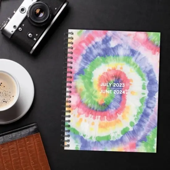 Willow Creek Press 2023-24 Academic Weekly Planner 6.5"x8.5" Softcover Totally Tie Dye image {5}