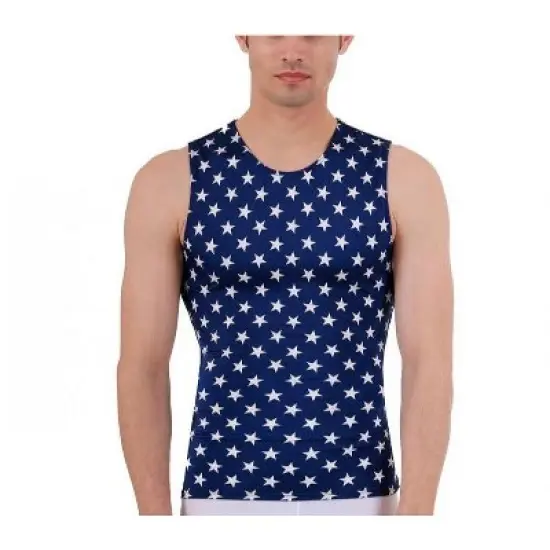 Insta Slim Stars Activewear Sleeveless Crew-Neck 4TAT0N1 image {5}