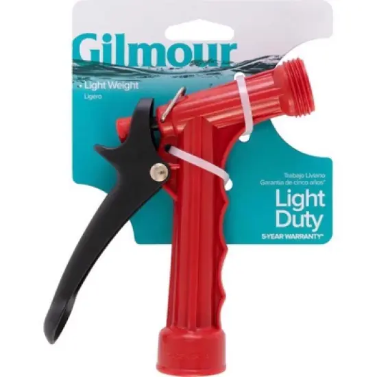 Gilmour The Original Adjustable Continuous Plastic Threaded Front Hose Nozzle image {1}