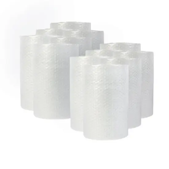 Universal Bubble Packaging, 0.19" Thick, 12" x 10 ft, Perforated Every 12", Clear, 12/Carton image {7}