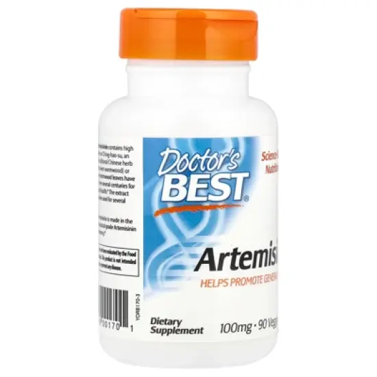 Doctor's Best Artemisinin, 100 mg, 90 Veggie Caps image {3}