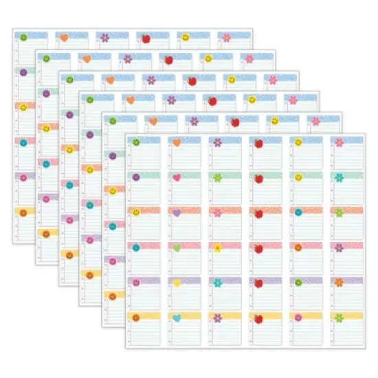 Teacher Created Resources&reg; Cool for School Mini Accents, 36 Per Pack, 6 Packs image {4}