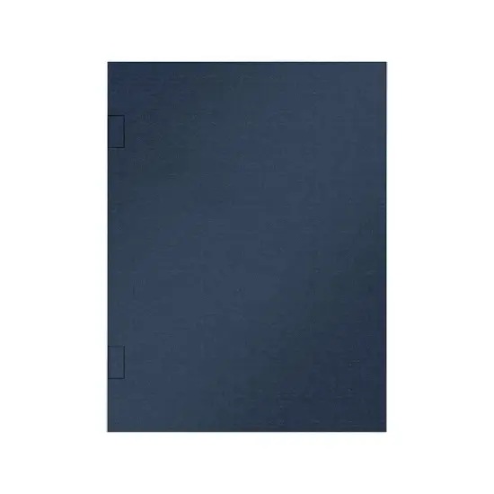 ComplyRight Tax Presentation Folder with Side-Staple Tabs Navy Blue 50/Pack (PNSS2) image {3}