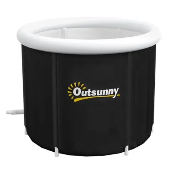 Portable Ice Bath Tub, Outdoor Cold Plunge Tub with Thermo Lid, Cover and Carry Bag, for Athletes Recovery and Cold Water Therapy image {3}