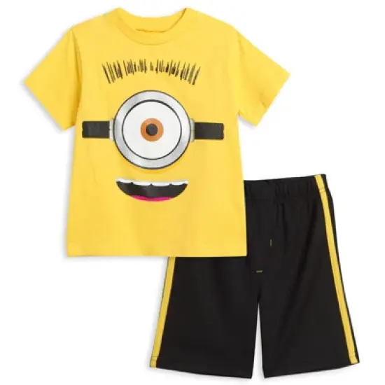 Despicable Me Minions T-Shirt and Shorts Outfit Set Toddler image {7}