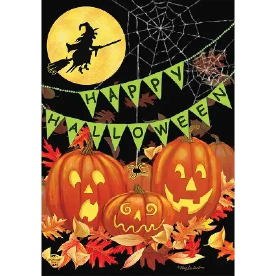 Briarwood Lane House Flag 40x28 For Outdoor Halloween Haunts For Halloween House Flag image {2}