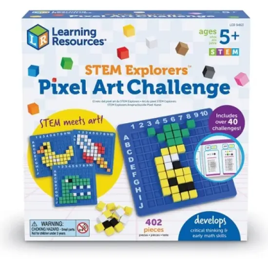 Learning Resources STEM Explorers Pixel Art Challenge image {8}