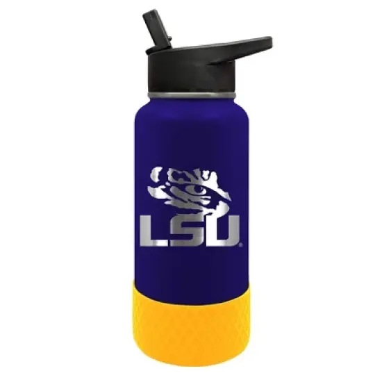 NCAA LSU Tigers 32oz Thirst Hydration Water Bottle image {1}