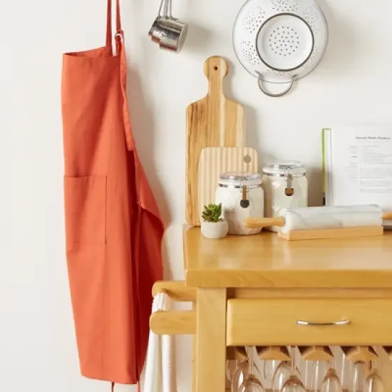 Design Imports  Chino Chef Apron Spice image {1}
