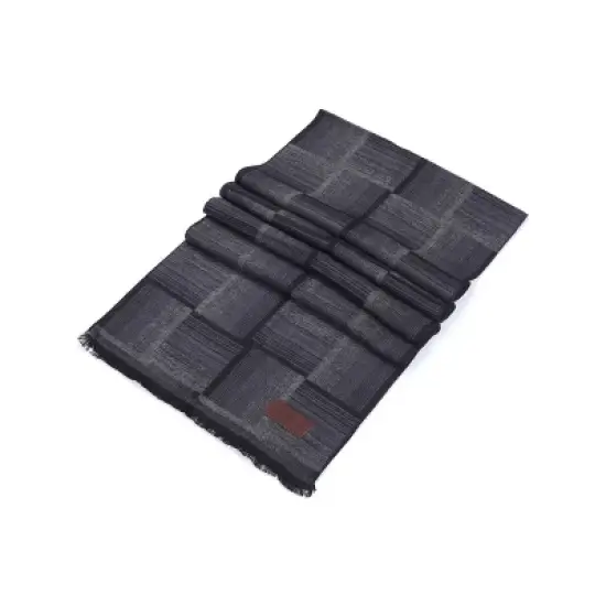 Mio Marino | Men's Cashmere Feel, 100% Cotton Fashion Winter Scarf image {6}