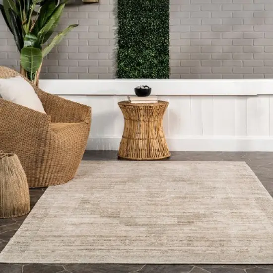 Nuloom Lotus Vintage Machine Washable Pet Friendly Indoor/Outdoor Area Rug image {3}