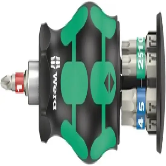 Wera Bicycle Set 11 - Stubby Bit Holder Screwdriver and Bits Tool Set image {1}