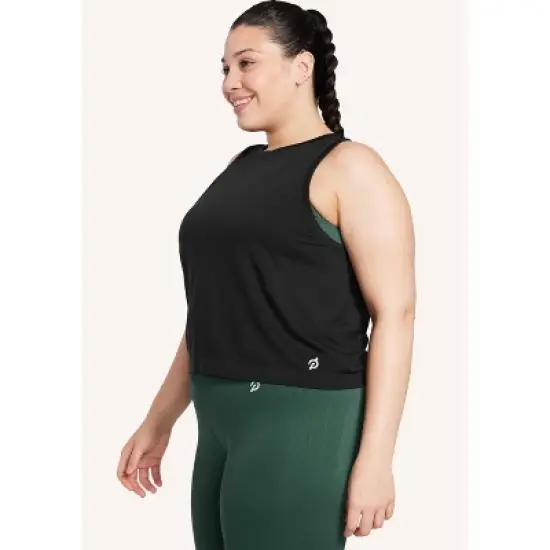 Peloton Women's Seamless Muscle Tank, Black image {5}