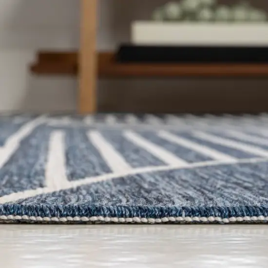 JONATHAN Y Arielle Mid-Century Modern Geometric Lines Reversible Machine-Washable Indoor/Outdoor Area Rug image {8}