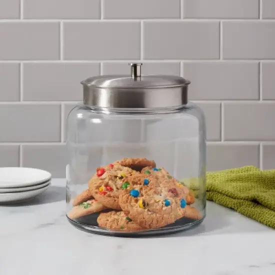 192oz Glass Jar with Metal Lid - Threshold&trade; image {1}